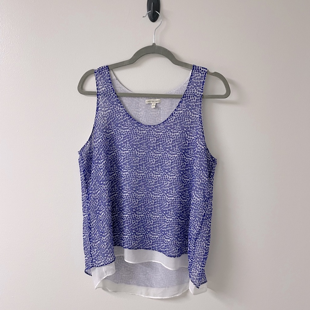 Calvin Klein Layered Tank